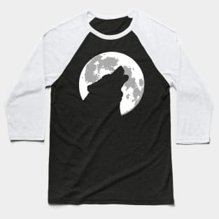 Wolf in the Moon Baseball T-Shirt